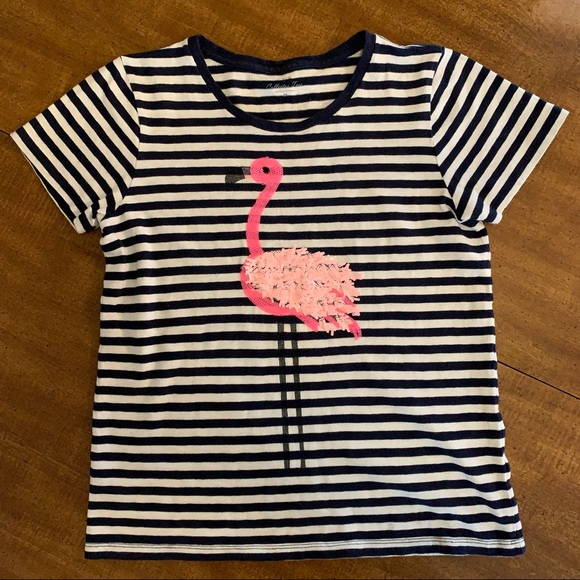 J. Crew Tops - J. Crew Flamingo T-shirt